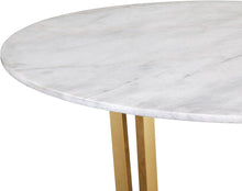 Load image into Gallery viewer, Maxim White Marble Dining Table