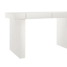 Load image into Gallery viewer, Clara Glossy White Lacquer Desk