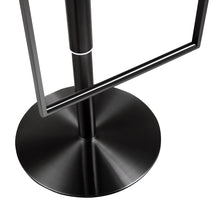 Load image into Gallery viewer, Amalfi Black on Black Steel Barstool