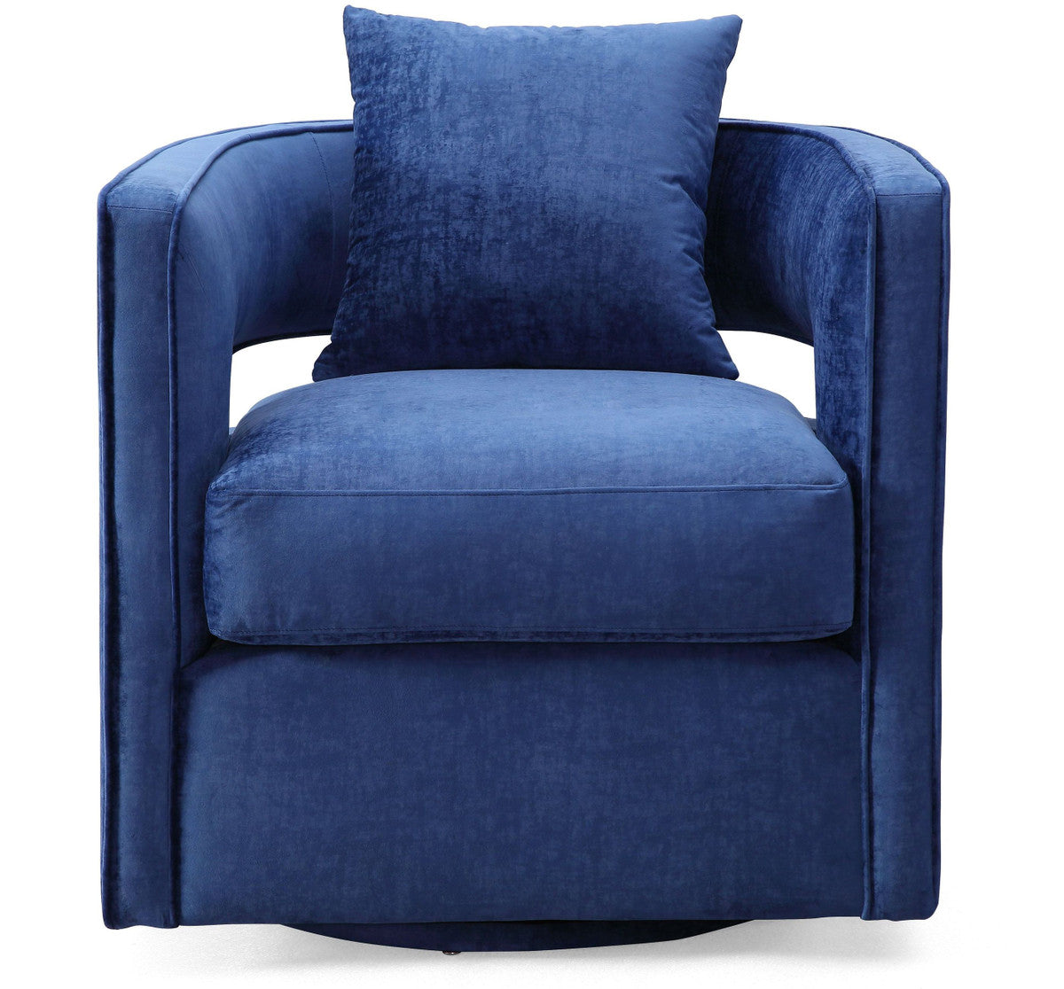 Kennedy Velvet Swivel Chair