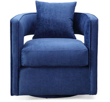 Load image into Gallery viewer, Kennedy Velvet Swivel Chair