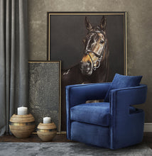 Load image into Gallery viewer, Kennedy Velvet Swivel Chair