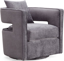 Load image into Gallery viewer, Kennedy Velvet Swivel Chair