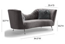 Load image into Gallery viewer, Eva Velvet Sofa