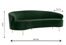 Load image into Gallery viewer, Baila Velvet Sofa