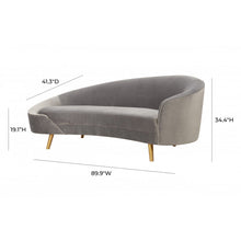 Load image into Gallery viewer, Cleopatra Velvet Sofa