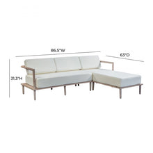 Load image into Gallery viewer, Emerson Cream Outdoor Sectional - RAF