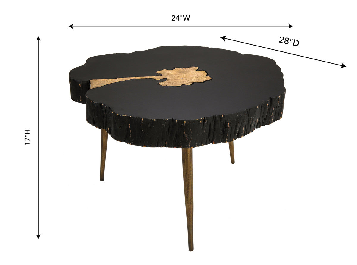 Timber Brass Coffee Table