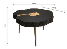 Load image into Gallery viewer, Timber Brass Coffee Table