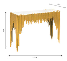 Load image into Gallery viewer, Waterfall console table