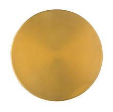 Load image into Gallery viewer, Glass and Brass Side Table