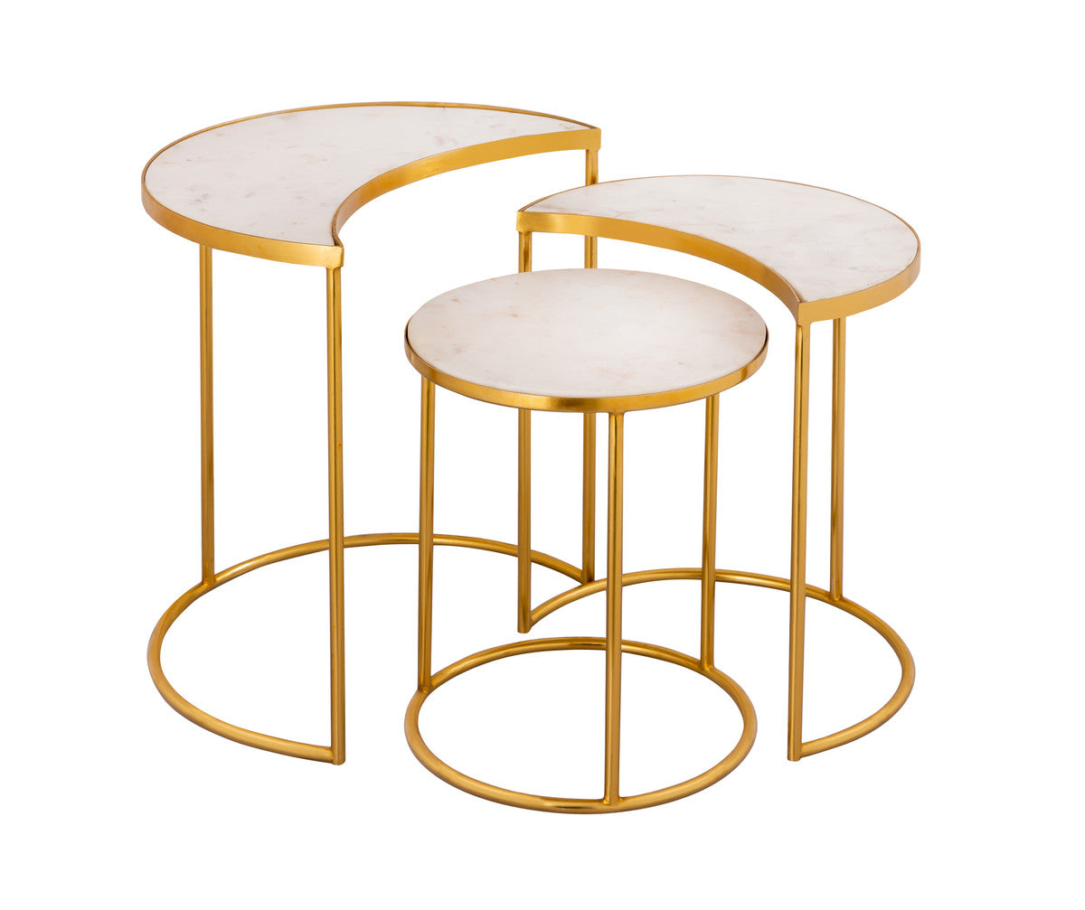 Crescent Nesting Tables By Inspire Me! Home Decor