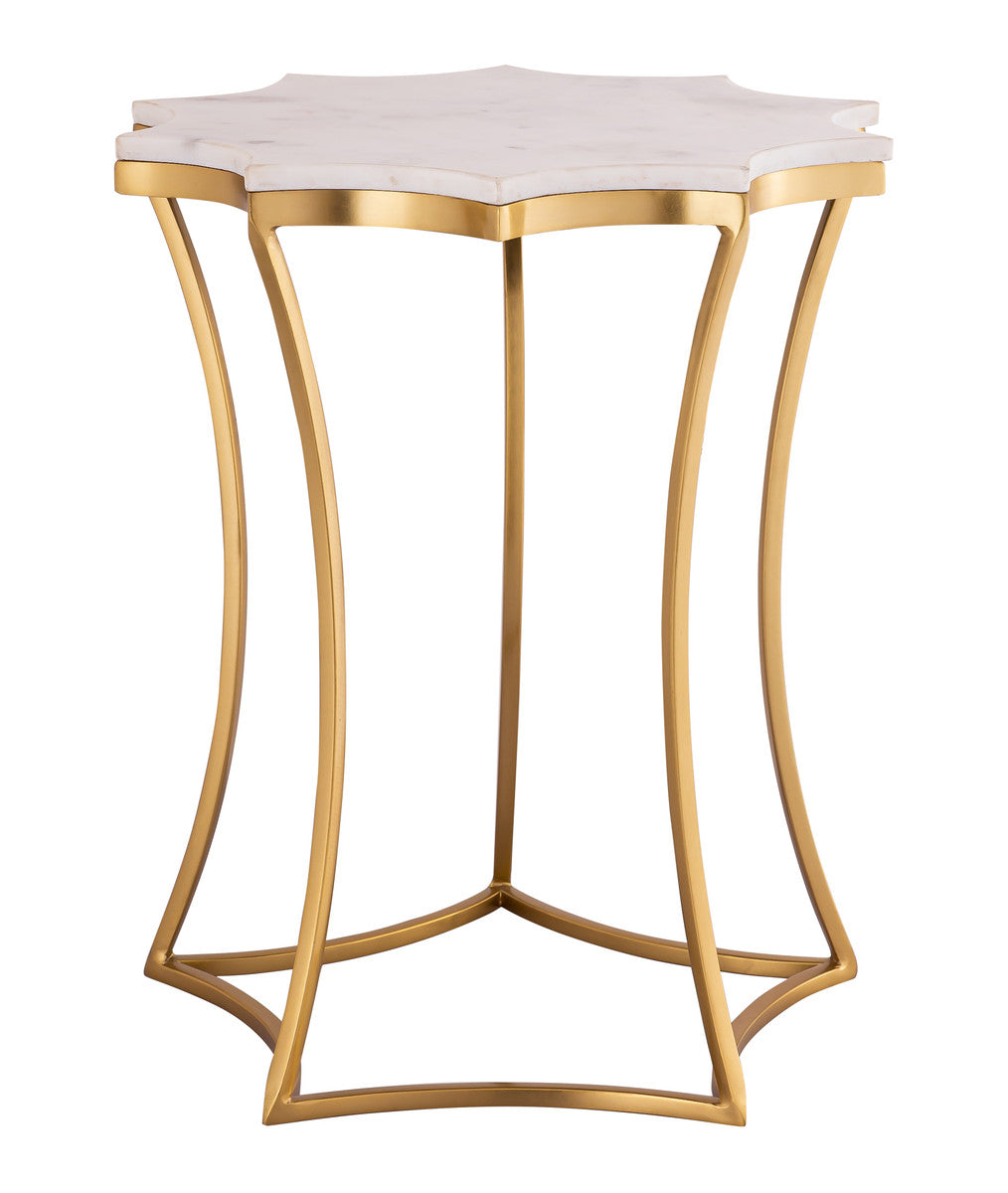 Camilla Marble Side Table By Inspire Me! Home Decor