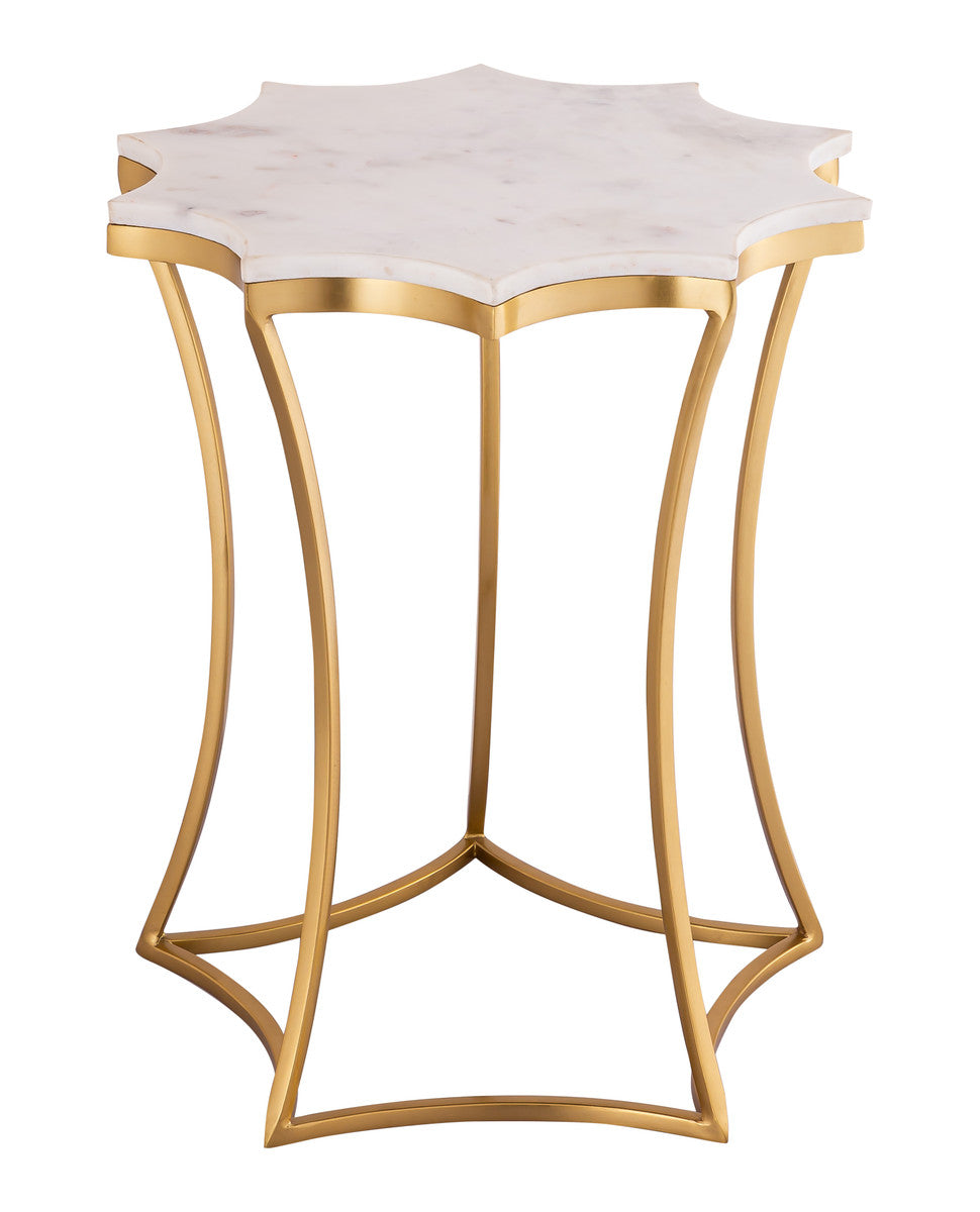 Camilla Marble Side Table By Inspire Me! Home Decor