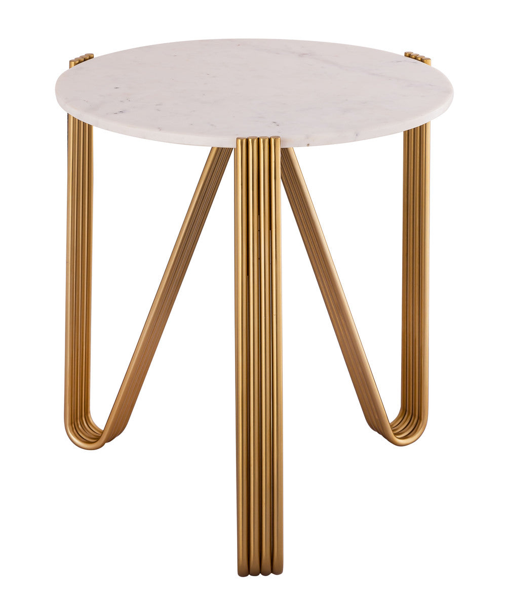 Aya Marble Side Table By Inspire Me! Home Decor
