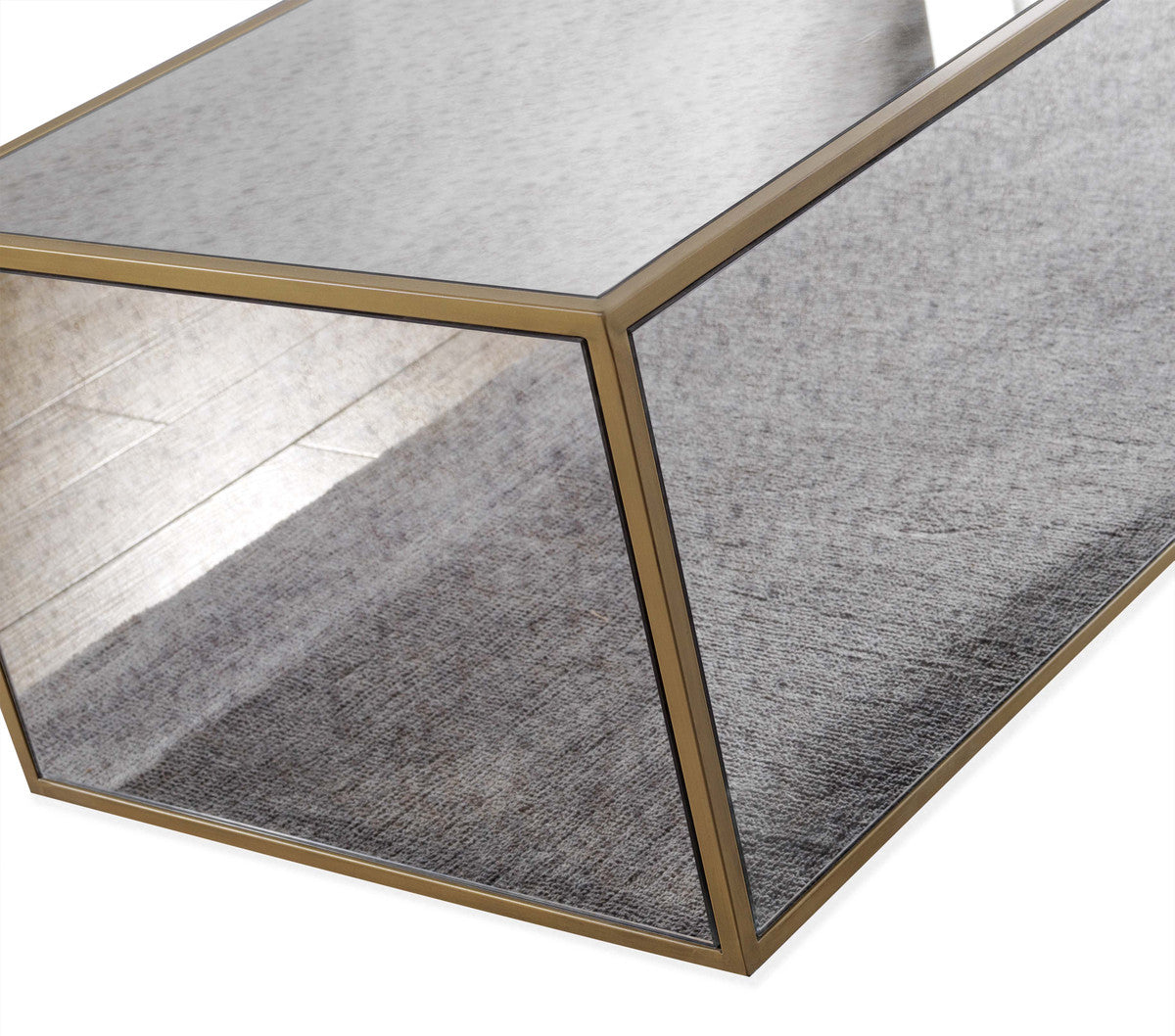 Lana Mirrored Coffee Table By Inspire Me! Home Decor