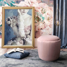 Load image into Gallery viewer, Ives Velvet Ottoman
