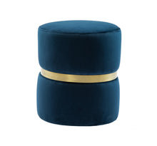 Load image into Gallery viewer, Yamma Velvet Ottoman