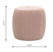 Load image into Gallery viewer, Sommer Velvet Ottoman