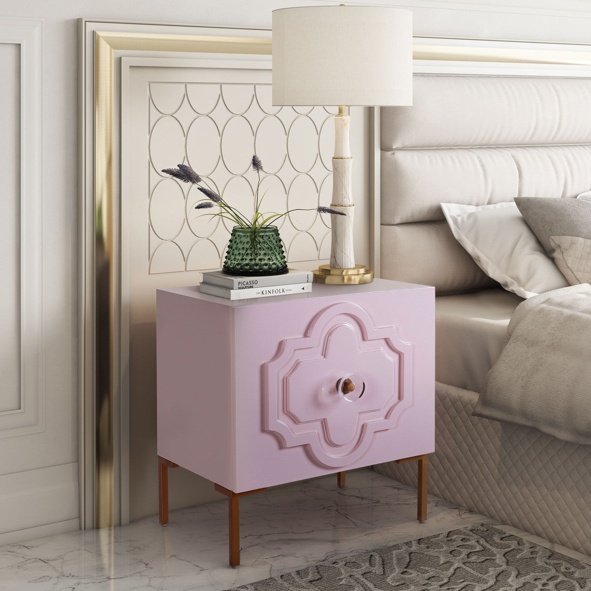 Anna Lacquer Side Table