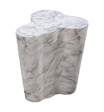 Load image into Gallery viewer, Slab Marble Short Side Table