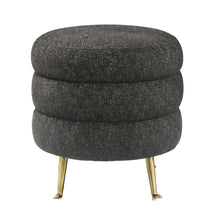 Load image into Gallery viewer, Ladder Velvet Ottoman