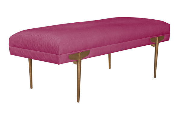 Brno Velvet Bench