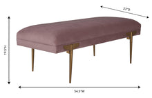 Load image into Gallery viewer, Brno Velvet Bench