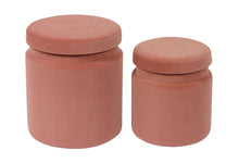 Load image into Gallery viewer, Kris Storage Ottomans - Set of 2