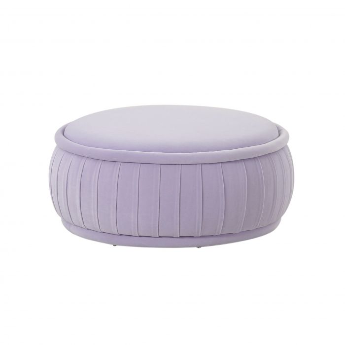 Rylee Velvet Ottoman