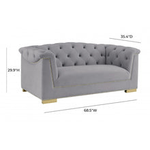 Load image into Gallery viewer, Farah Velvet Loveseat