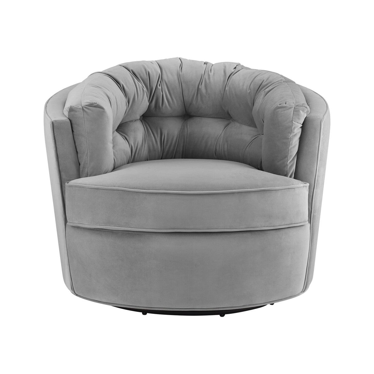 Eloise Velvet Swivel Chair