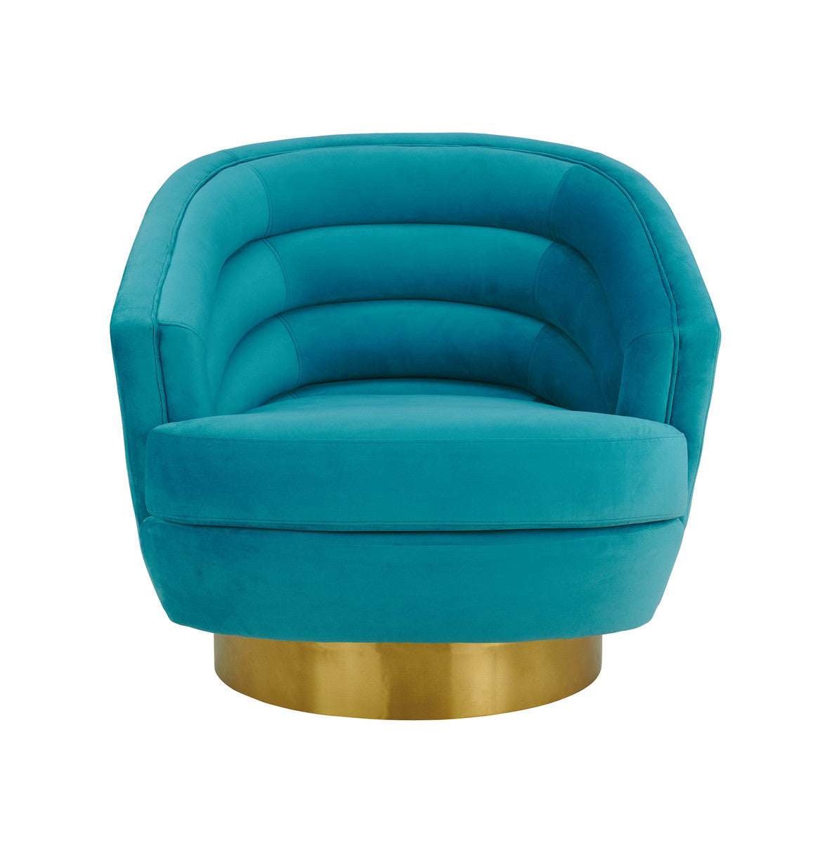 Canyon Velvet Swivel Chair