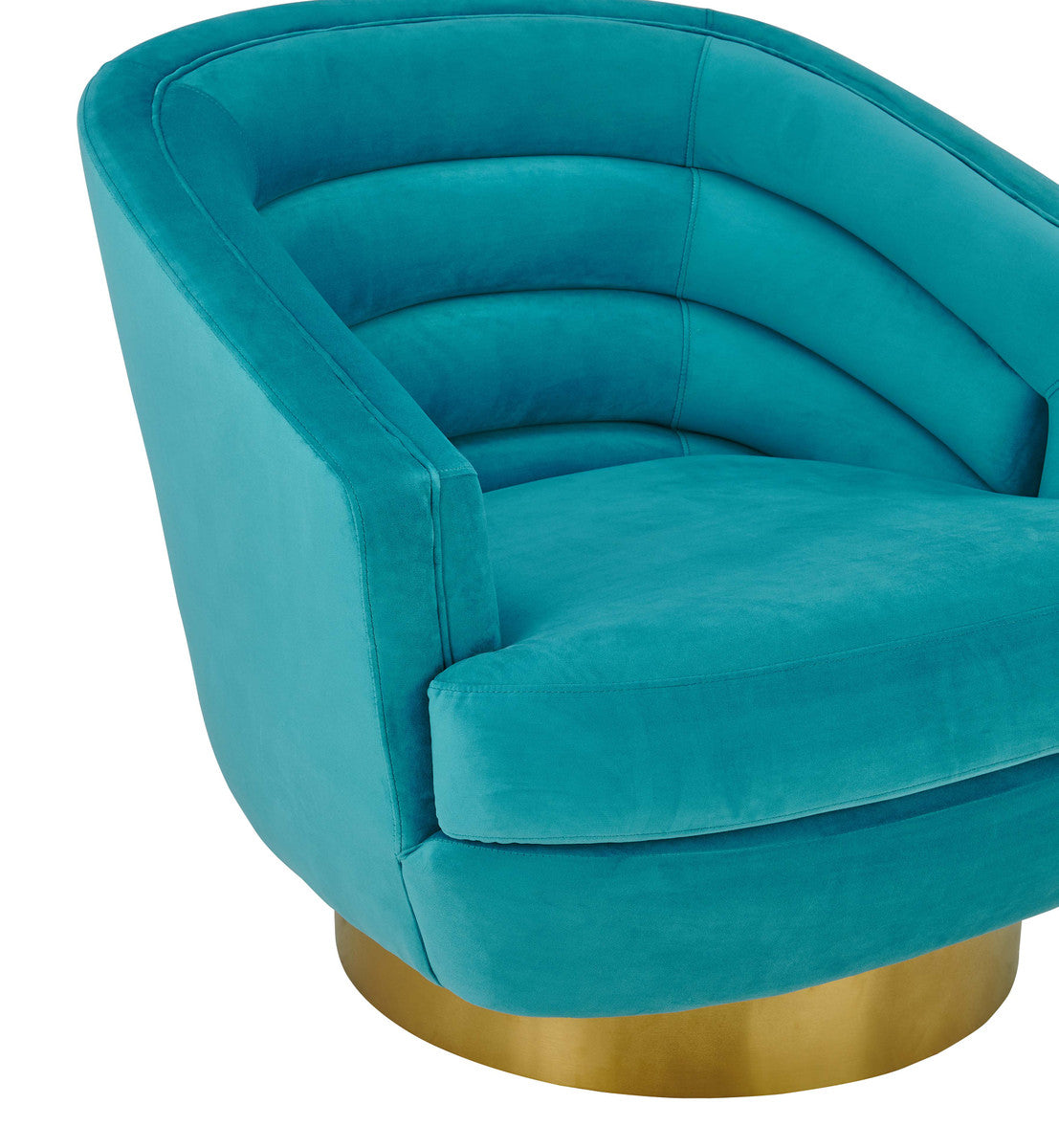 Canyon Velvet Swivel Chair