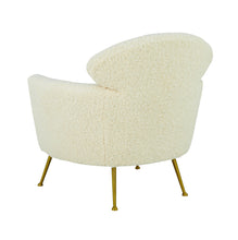 Load image into Gallery viewer, Welsh Faux Shearling Chair