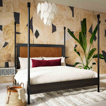 Load image into Gallery viewer, Ava Four-Poster Bed in King