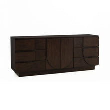 Load image into Gallery viewer, Simone Chocolate Brown Credenza