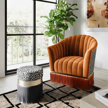 Load image into Gallery viewer, Ajani Upholstered Ottoman