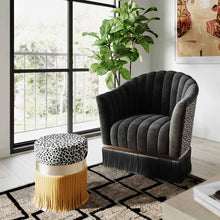 Load image into Gallery viewer, Ajani Upholstered Ottoman