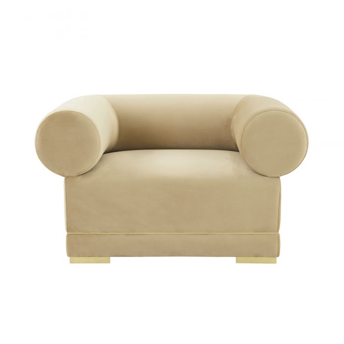 Riccardo Velvet Accent Chair