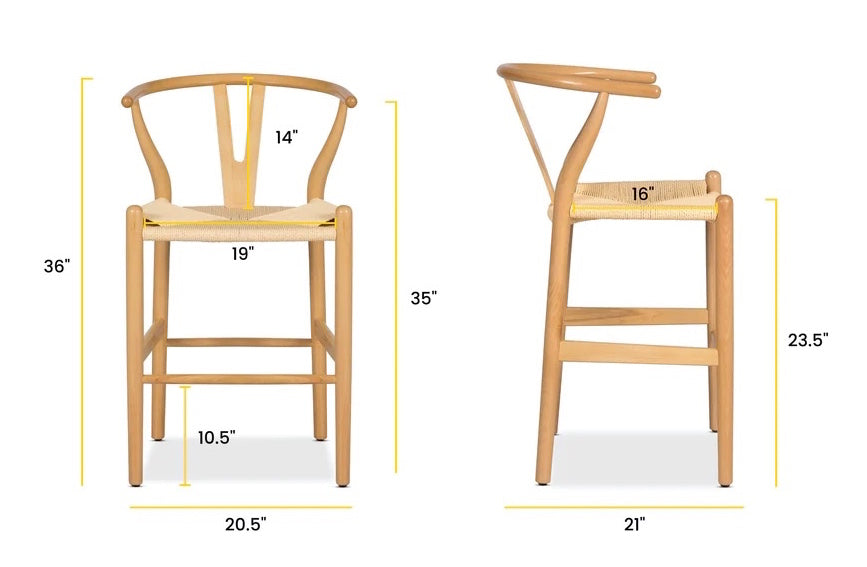 Wishbone Counter Stool