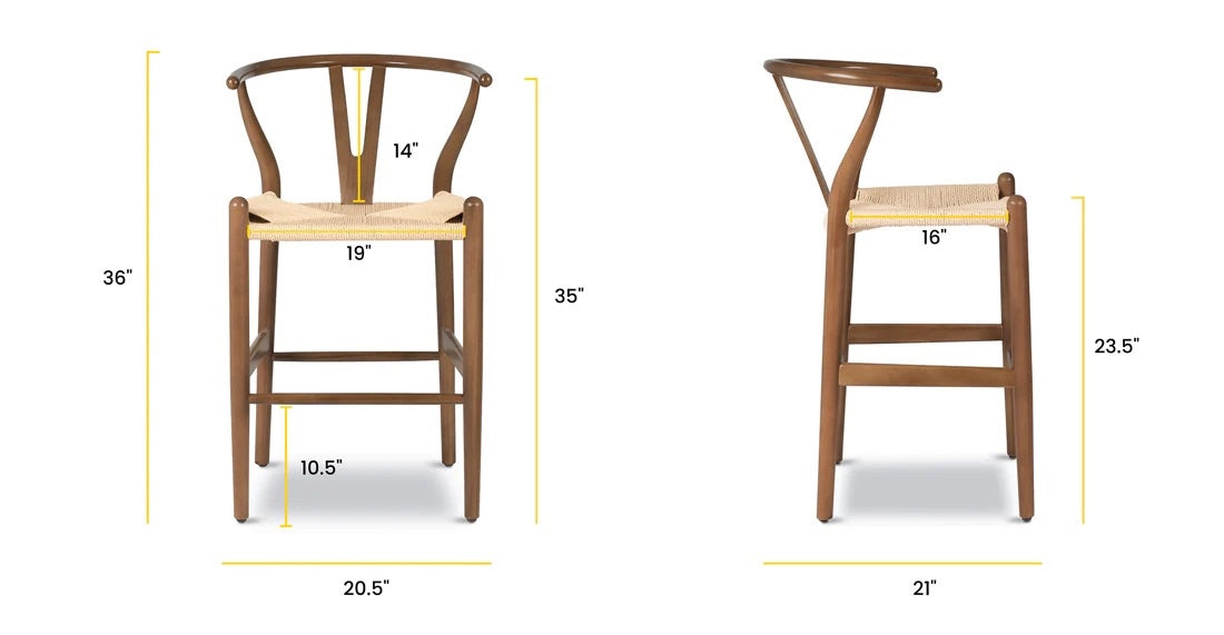 Wishbone Counter Stool